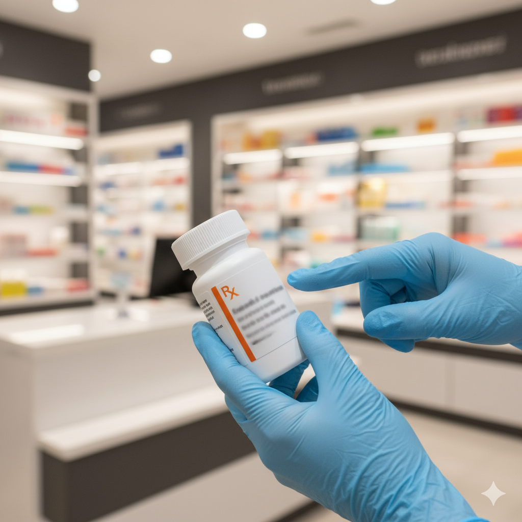 Healthcare professionals in lab